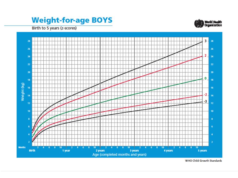 desarrollo de actividad de peso en 5 años